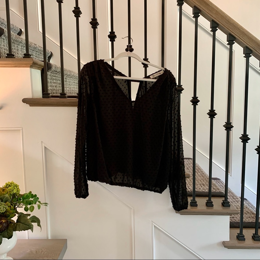 Black Lace Top